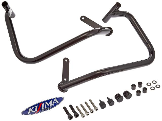 キジマ (kijima) バイク バイクパーツ エンジンガード ブラック Z900RS カフェ 2018年~ KAWASAKI 405-237