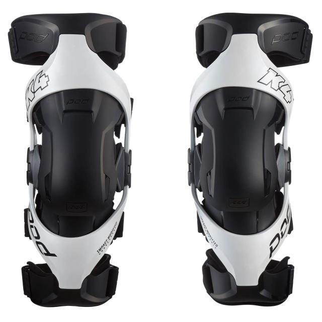 ダートフリーク(Dirtfreak) Pod K4 2.0 ニーブレース ホワイト/ブラック M/L 左右セット K4024-058-MD/LG