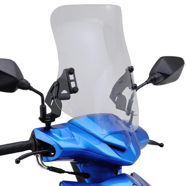 デイトナ(Daytona) バイク用 スクリーン クランプバー付き スウィッシュ(18-20)専用 ウインドシールド RSシリーズ ロング クリアー 99193