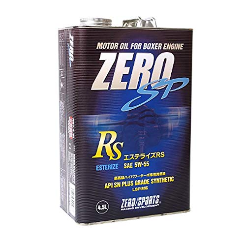 ZERO SPORTS (ゼロ スポーツ)【 エンジン オイル 】エンジンオイル エステライズRS 4.5L缶 5W-55 0826026