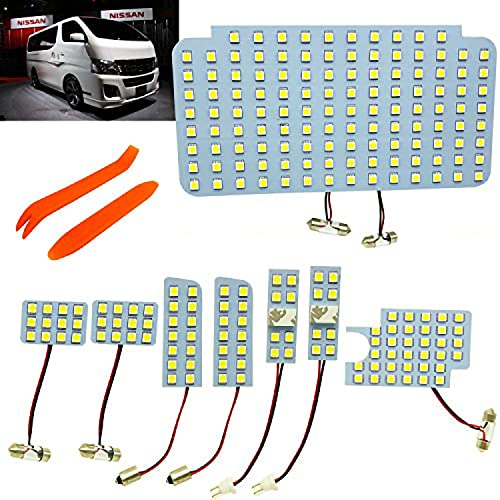 TORIBIO LED ルームランプ for トヨタ ハイエース200系 (KDH200/TRH200系) 標準/ワイドボディ 4型/5型 スーパーGL用 カスタムパーツ ホワの通販は 5,224円