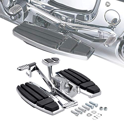 Karun ドライバー フロント フットボード ステップボード フロアボード キット FOR ホンダ ゴールドウィング GL1800 F6B 2001-2018対応