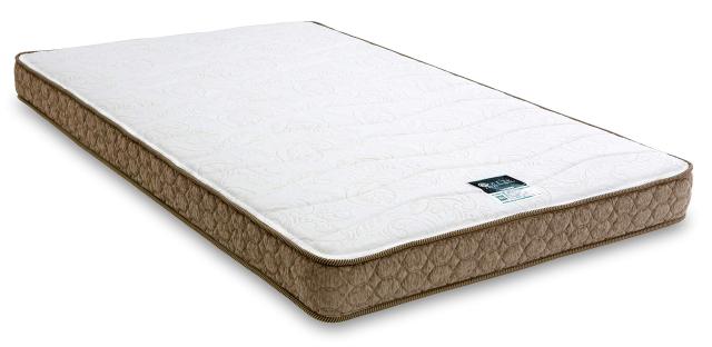 【フランスベッド正規品】 マットレス 白/茶 セミダブルサイズ（122×195cm） 厚さたっぷり16cm 「圧縮ロールマットレス ポルテR-300」