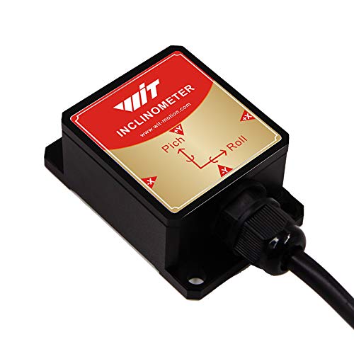 【ミリタリー点数加速計+傾斜角度計】HWT905-RS232 MPU-9250 9軸ジャイロ + 角度（XY0.05°明確さ）+ デジタル羅針儀【RM3100