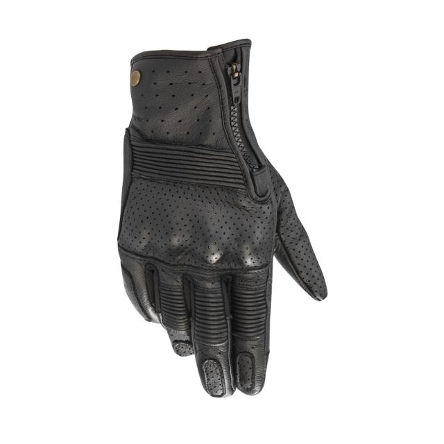 アルパインスターズ(Alpinestars) バイクグローブ ブラック (サイズ:M) RAYBURN v2 レザーグローブ