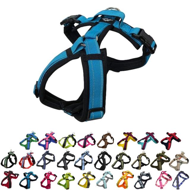 Hakusan ゼロハーネス 負担軽減 犬用ハーネス サイズ調整可 簡単着脱 夜間反射材 軽量 通気 ハンドル付き ネームプレート L サイズ ブラの通販は 6,352円