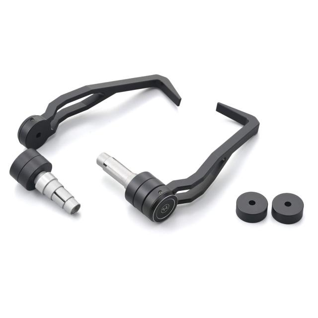 デイトナ(Daytona) HIGHSIDER(ハイサイダー) バイク用 レバーガード 汎用(ハンドル内径φ12-22適合) 左右セット ブラック 14959の通販は