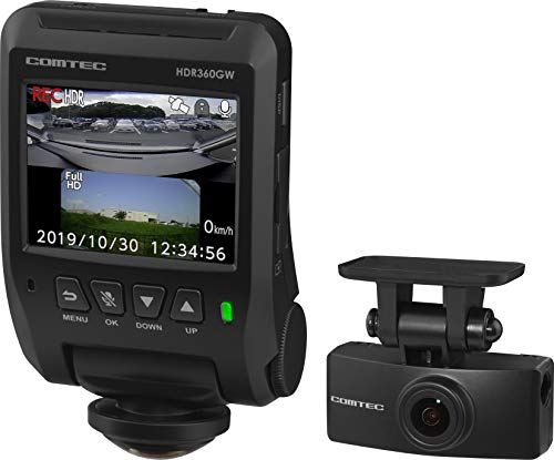 コムテック HDR360GS ドライブレコーダー＋リアカメラ コムテック HDR360GS ドライブレコーダー＋リアカメラ ドライブ
