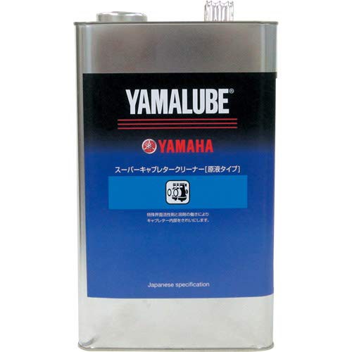 ヤマハ発動機 YAMALUBE (ヤマルーブ) スーパーキャブレタークリーナー 原液タイプ 4L缶 90793-40086