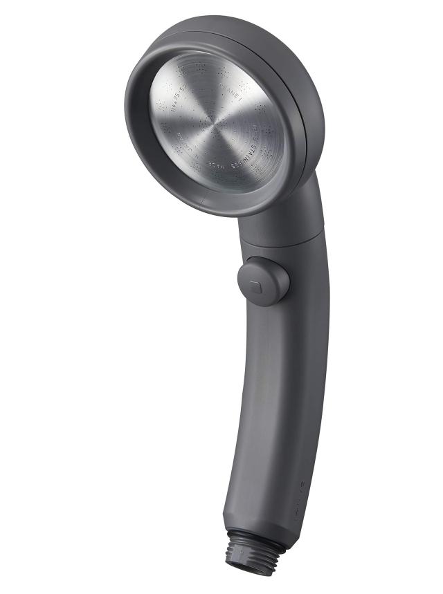 SANEI シャワーヘッド レイニームーヴ 手元ストップ 節水率50% 角度調節 極細水流 勢いアップ ホワイト PS383-82XA-WA2