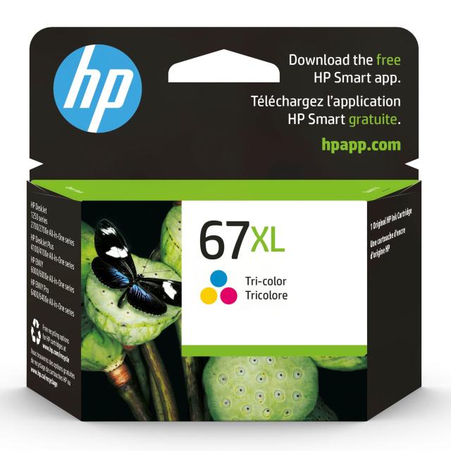 HP (エイチピー) 67XL | インクカートリッジ | 3色 | 3YM58AN