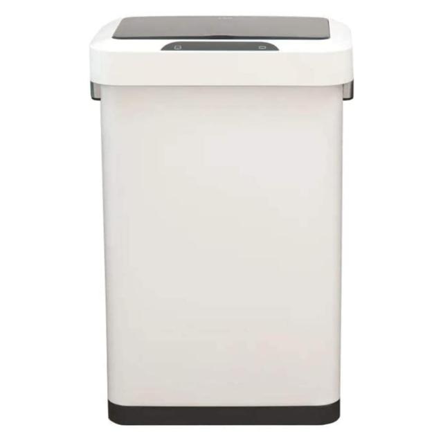 EKO 自動開閉ゴミ箱 45L EK9262P-45L-WH EKO ゴミ箱 自動開閉 ホライゾンセンサービン ホワイト 45L ふた付き