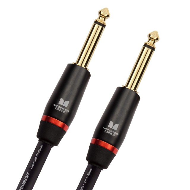 MONSTER CABLE (モンスターケーブル) 楽器用ケーブル ベースギター用ケーブル 長さ 21ft 直X直プラグ M BASS2-21 600550 【国内正規品】