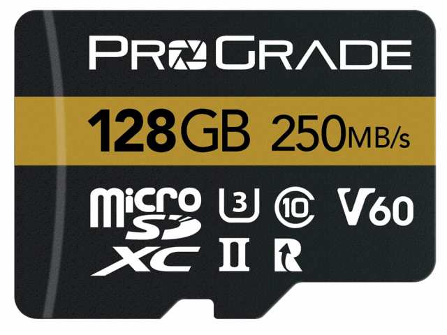 ProGrade Digital microSDXC UHS-II V60 GOLD 128GB プログレードデジタル 正規輸入品【Amazon.co.jp限定】の通販は