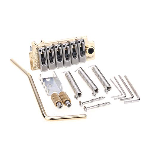 Wilkinson WVS50IIK 弦ピッチ10.5mm スチールサドル2点支持タイプ トレモロブリッジユニット アッセンブリー フルスチールブロック付き U