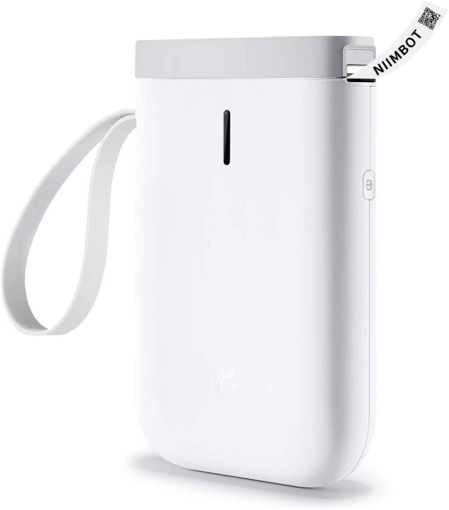 NIIMBOT ラベルライター D11 ポータブル ラベルマシン 白い ラベルプリンター Bluetooth接続 1200 mAh充電式バッテリー 充電用 使いやすの通販は 6,224円