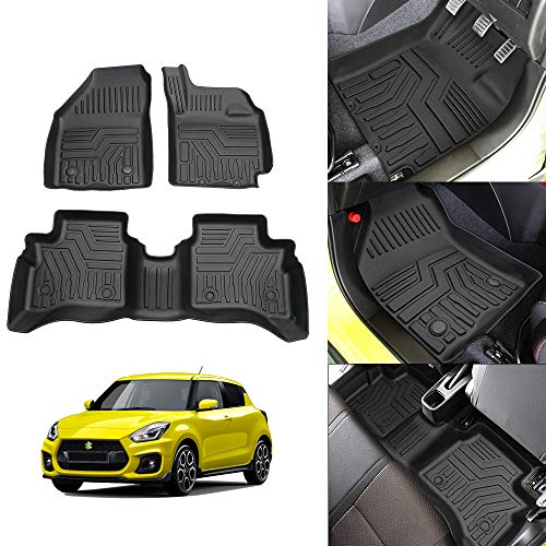 Cartist スズキ スイフト スイフトスポーツ ZC33S型 フロアマット カーマット SWIFT SWIFTSPORT ZC13S ZC43S ZC53S ZD53S ZC83S ZD83S 4