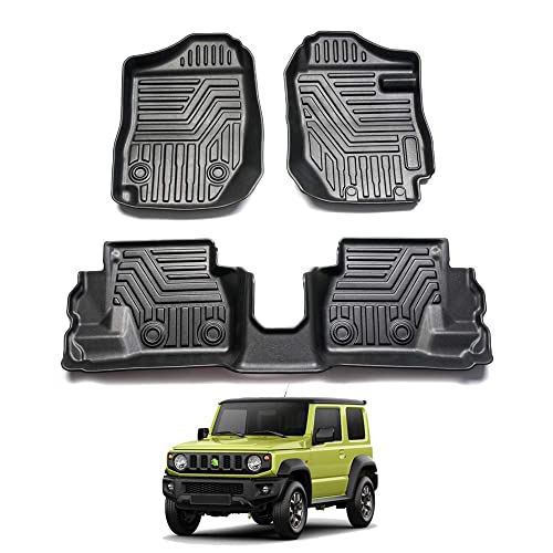 Cartist スズキ ジムニー JB64型 JB74型 3Dフロアマット 立体カーマット マニュアル用 H30.7〜現行 立体フロアマット 防水 滑り防止 耐汚