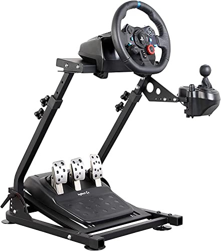 Dshot updated Racing Wheel Stand (拡張版) レーシングホイールスタンド ギアシフター用マウント セット ロジクール G25 G27 G29 G920 T