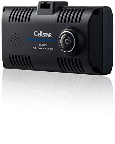 セルスター(CELLSTAR) ドライブレコーダー 前方・車内2カメラ(360°) CS-360FH 200万画素/200万画素 FullHD HDR STARVIS 1.44インチ micr