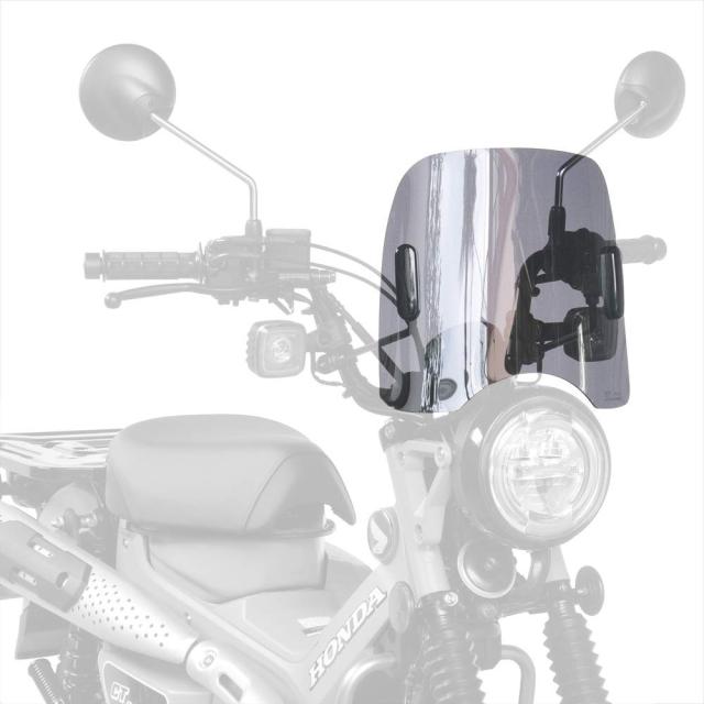 旭風防(AF ASAHI) ミドルスクリーン ポリカーボネイト樹脂/日本製 CT125ハンターカブ(2BJ-JA55/’20-) スモーク CT-08B 13,069円