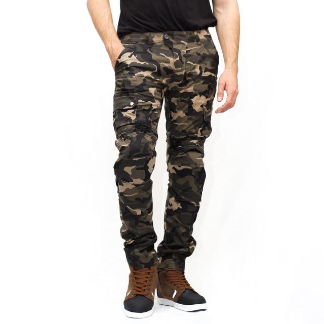 [KOMINE] バイク用 プロテクトライディングコットンカーゴパンツ PK-744 1223 春夏秋向け プロテクター CE規格レベル2 ストレッチ素材 07