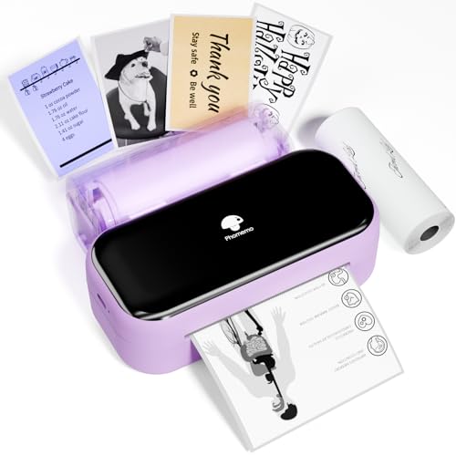 Phomemo M03 モバイルプリンター スマホ対応 サーマルプリンター53mm・80mm用紙対応 モバイルプリンター ポータブル型 フォトプリンター の通販は