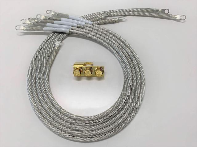 清和工業(SEIWA) 日本製 アーシング基本セット 15sq