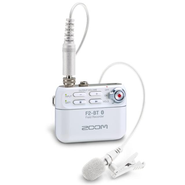 ZOOM ズームフィールドレコーダー32ビットフロートBluetooth®内蔵3台
