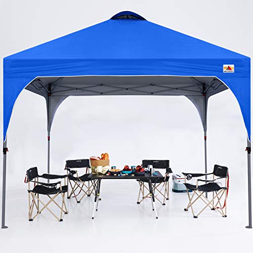 ABCCANOPY タープテント ワンタッチ 3段階調節 ベンチレーション 天井 2m/2.5m/3m アウトドア 簡単 大型 タープ テント キャスターバッグの通販は