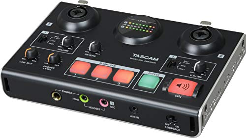 TASCAM(タスカム) MiNiSTUDIO CREATOR US-42B ポッドキャスト 発声効果 成り行き音生まれ変わり Youtube 持参器機 ミキサー ゲーミング ゲー