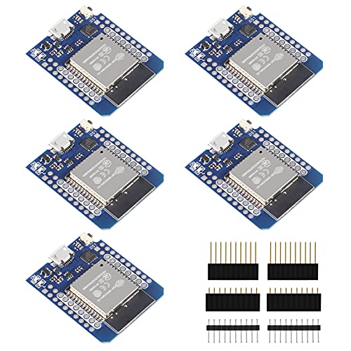 ACEIRMC D1 Mini NodeMCU ESP32 ESP-WROOM-32 IoT 開発ボード 5V for Arduino対応 (5個)の通販は