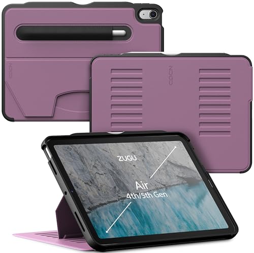 ZUGU iPad Air5 2022 / Air4 2020 入れもの 10.9in 第5時人 / 第4時人 極薄 落っこちるぼうぜん自失防御すること 8座標軸照明ランプ役立つこと 書きもの保持者 無線電話