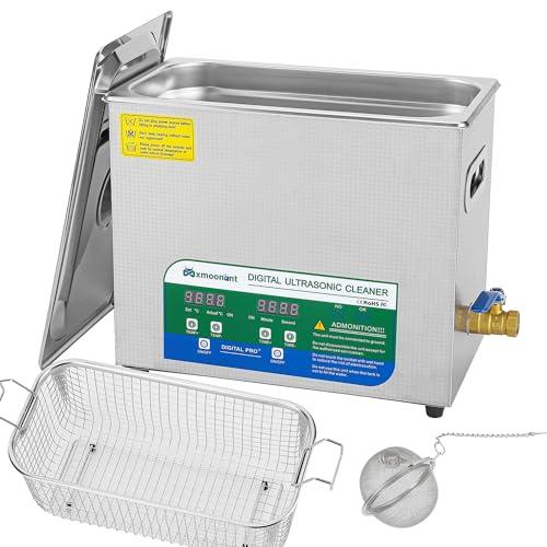 Mxmoonant 6Ｌ超音波洗浄機 卓上型超音波クリーナー(元箱以外あり) Mxmoonant 6L超音波洗浄機 卓上型超音波クリーナー 180w 20-80℃加熱可