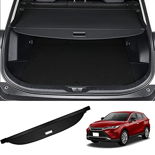 BUYFULL トヨタ 新型ハリアー 80系 トノカバー ラゲージ収納 ロールシェード プライバシー保護 ドレスアップ カスタムパーツ インテリア