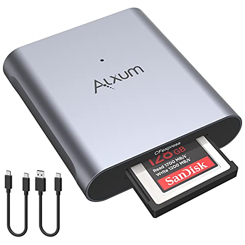 Alxum CFexpress Type B カードリーダー ？USB 3.2 Type C to CFexpress B メモリカードアダプタ 10Gbps高速転送 CFexpress専用カードリーの通販は