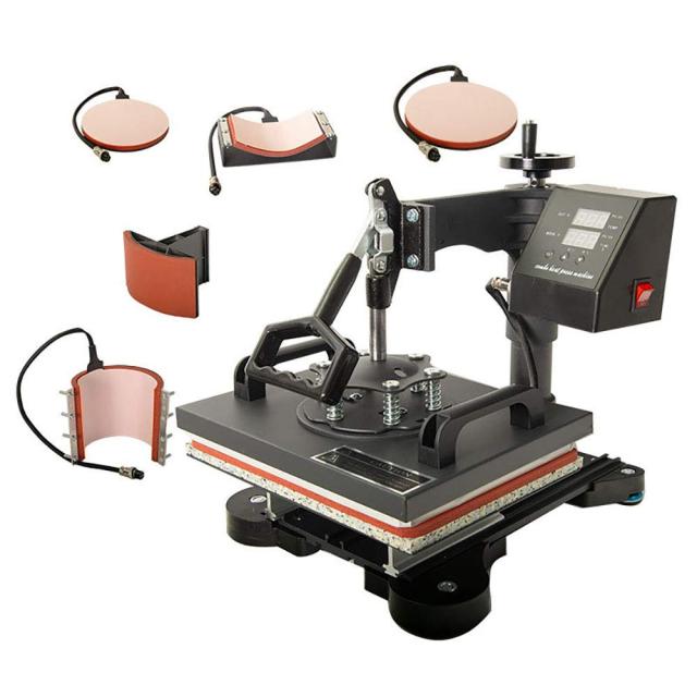 HAIWUSAN 熱転写プレス機 5 in1 110ｖ230*300mm 抱き枕 鞄 携帯電話ケース Tシャツ用など 陶器、金属等様々なものに転写可能の通販は 30,958円