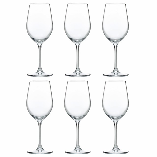 東洋佐々木ガラス ワイングラス DIAMANT ディアマン 255ml 6個入 美しく丈夫なファインクリア 赤・白対応 割れにくい 日本製 食洗機対応 の通販は