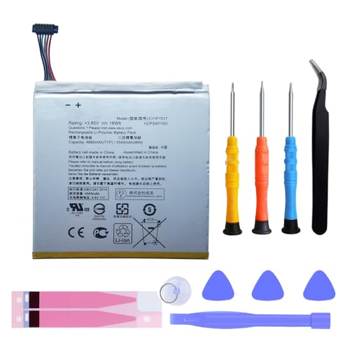 MUKUZI バッテリー ASUS ZenPad 10 Z301M 互換 バッテリー ASUS Z301MFL P028 電池 3.85V 4680mAhの通販は 5,300円
