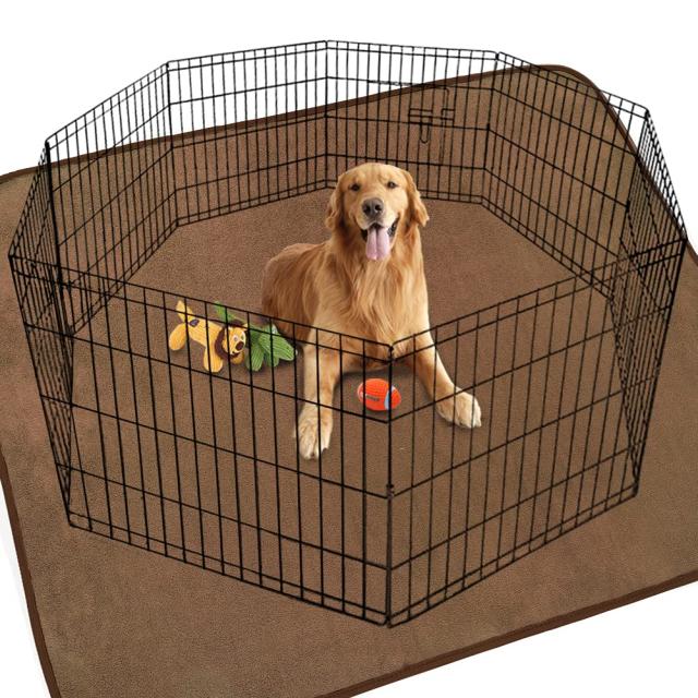 犬 猫用洗えるペットシーツ おしっこパッド ペット用 下敷き マット 速乾 滑り止め加工 介護シーツ 洗濯機で丸洗い 繰り返し利用可能（ブ