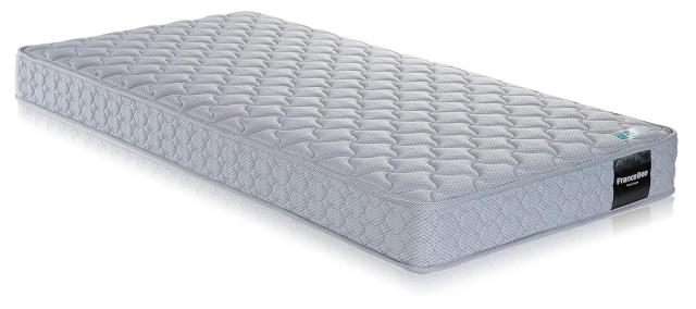 フランスベッド マットレス シングル 硬め 厚さ20cm 「TW-010α」 抗菌 防臭 防ダニ 連続スプリング 日本製 ジャカード ライトブルー 【の通販は