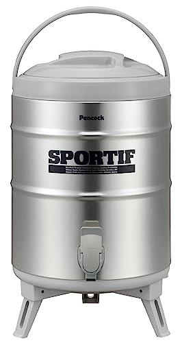 ピーコック魔法瓶工業(The-peacock) ピーコック ウォータージャグ 9.5L 日本製 保冷 保温 洗いやすい 広口 保冷力 軽量 抗菌 レバー式 キ