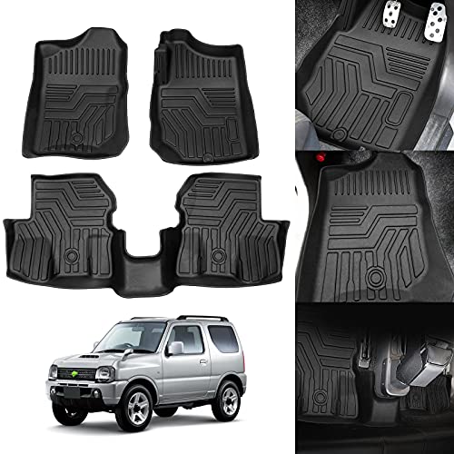 Cartist スズキ ジムニー JB23W型 フロアマット AT専用 立体 カーマット セカンドマット 防水マット TPE素材 JIMNY JB23 3Dフロアマット