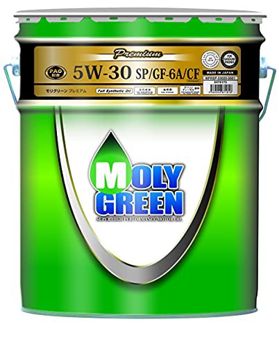 モリグリーン エンジンオイル プレミアム 5W30 SP/GF-6A/CF 全合成油 20L 0470173の通販は 18,842円