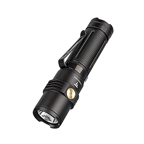 Trustfire EDC懐中電灯 強力 小型 led 軽量 磁気充電 フラッシュライト 軍用 最強 大容量 3300ルーメン 超強遠射ライト362M、IP68防塵・
