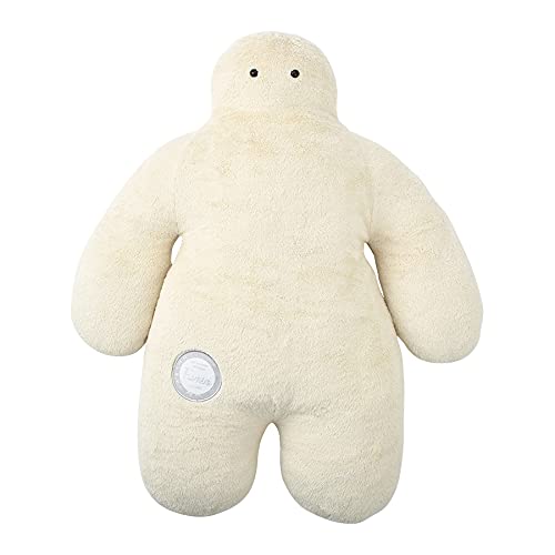 りぶはあと 抱き枕 フニオ アイボリー BIGサイズ(全長約100cm) ふわふわ 人型クッション 87101-12