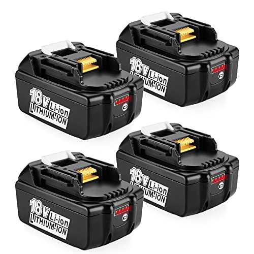 Ehomtikk 互換品18Vバッテリー 6000mAh バッテリーBL1860B 電動工具用バッテリー BL1815 BL1820 BL1830 BL1840 BL1845 BL1850 BL1860など