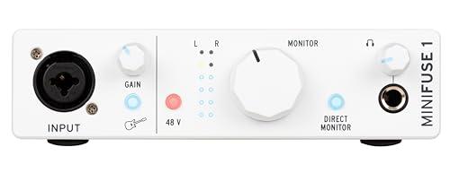 Arturia アートリア 音楽制作ソフト付属 ポータブル・オーディオインターフェイス MiniFuse 1 ホワイト