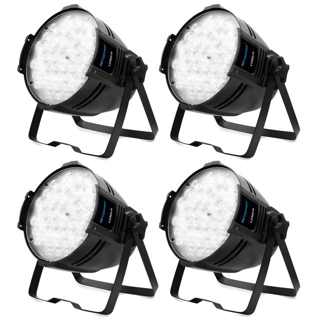 BETOPPER 舞台照明 54*2W LED スポットライトLC003-H ステージライト ステージ照明 ストロボ効果照明 DMX512 2/4CH パーティライト DJ li