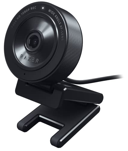 Razer Kiyo X ストリーミング ウェブカメラ Webカメラ USB 2.0 フルHD 1080p 30FPS / 720p 60fps オートフォーカス装備 カスタマイズ設定
